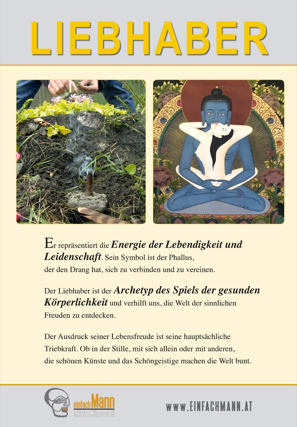Archetypen-Poster Liebhaber